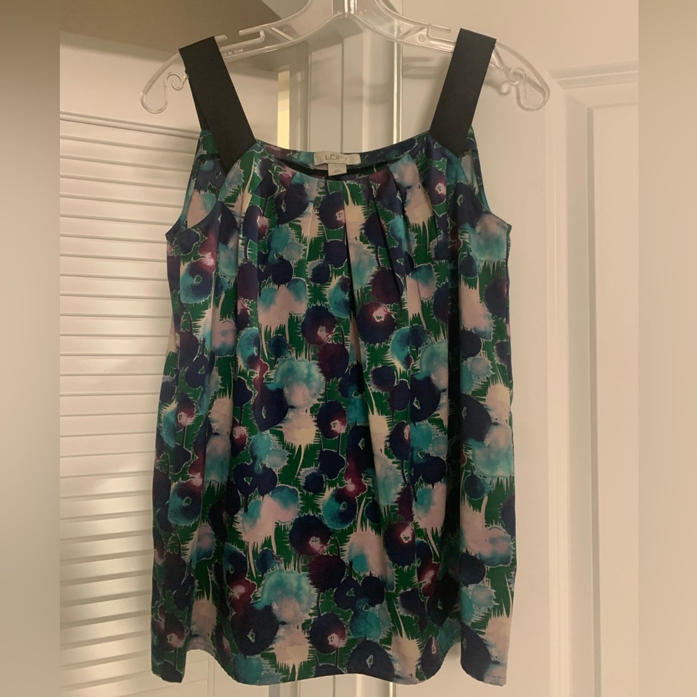 Loft super cute floral tank
